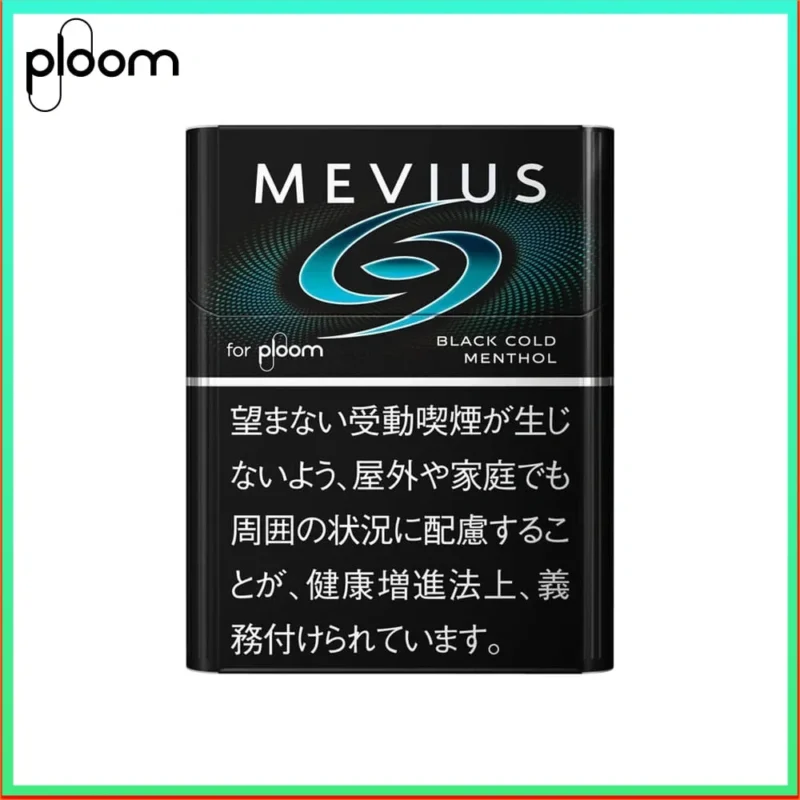 Ploom x AURA MEVIUS BLACK COLD黑冰薄荷煙彈